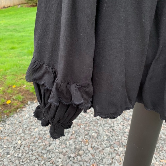 Gap - Cotton Blouse - XXL - Black - Picture 4 of 5